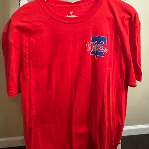 Philadelphia Phillies fanatics liberty bell t  shirt NWT